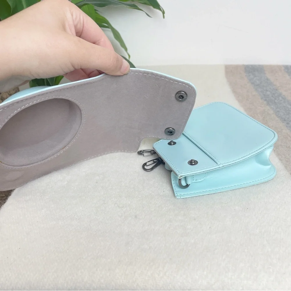 Fujifilm Instax Mini 9 Case & Strap Light Blue